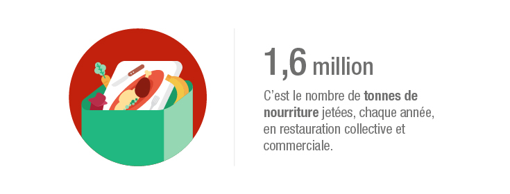 Le gaspillage en restauration collective et commerciale